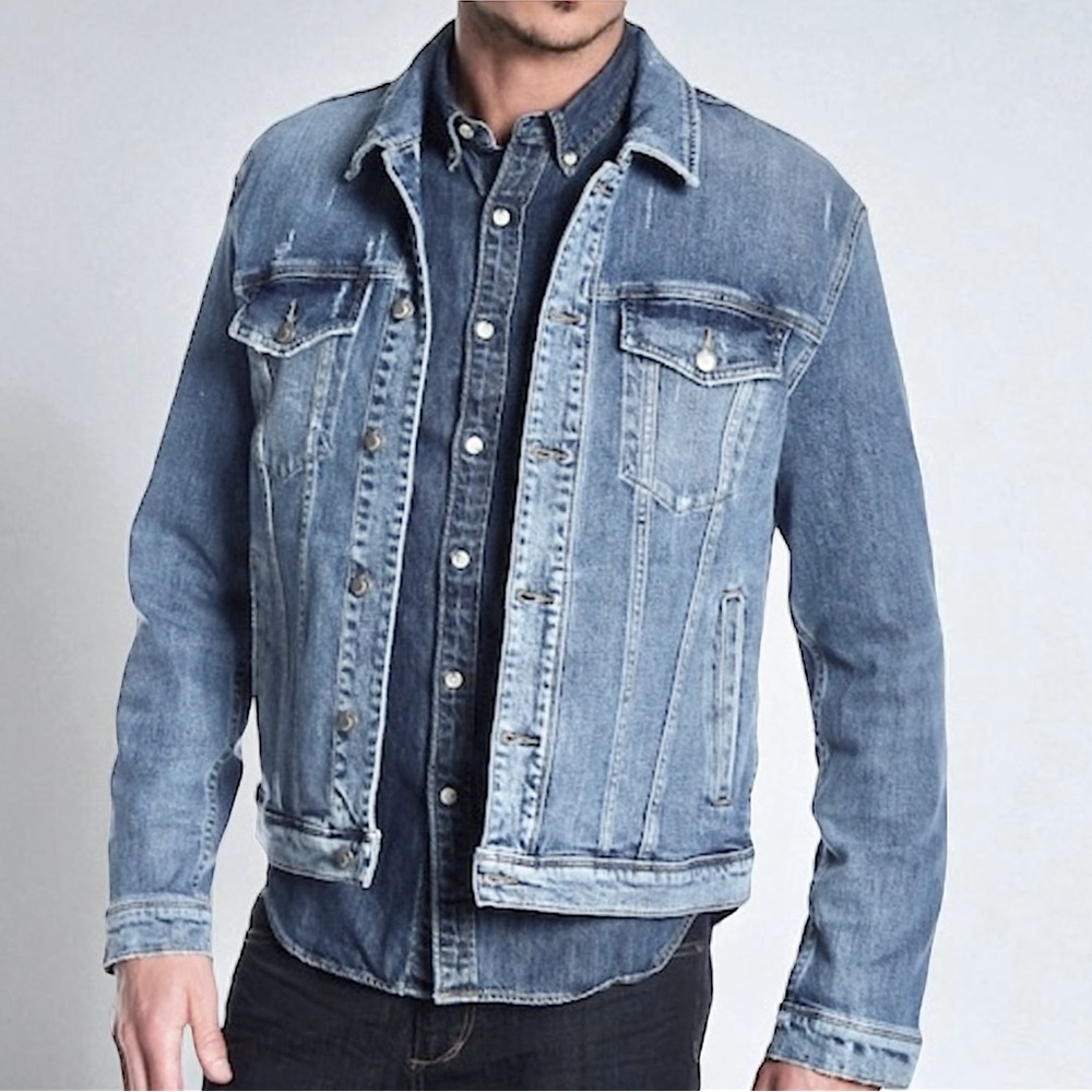 Joe’s Distressed Denim Jacket